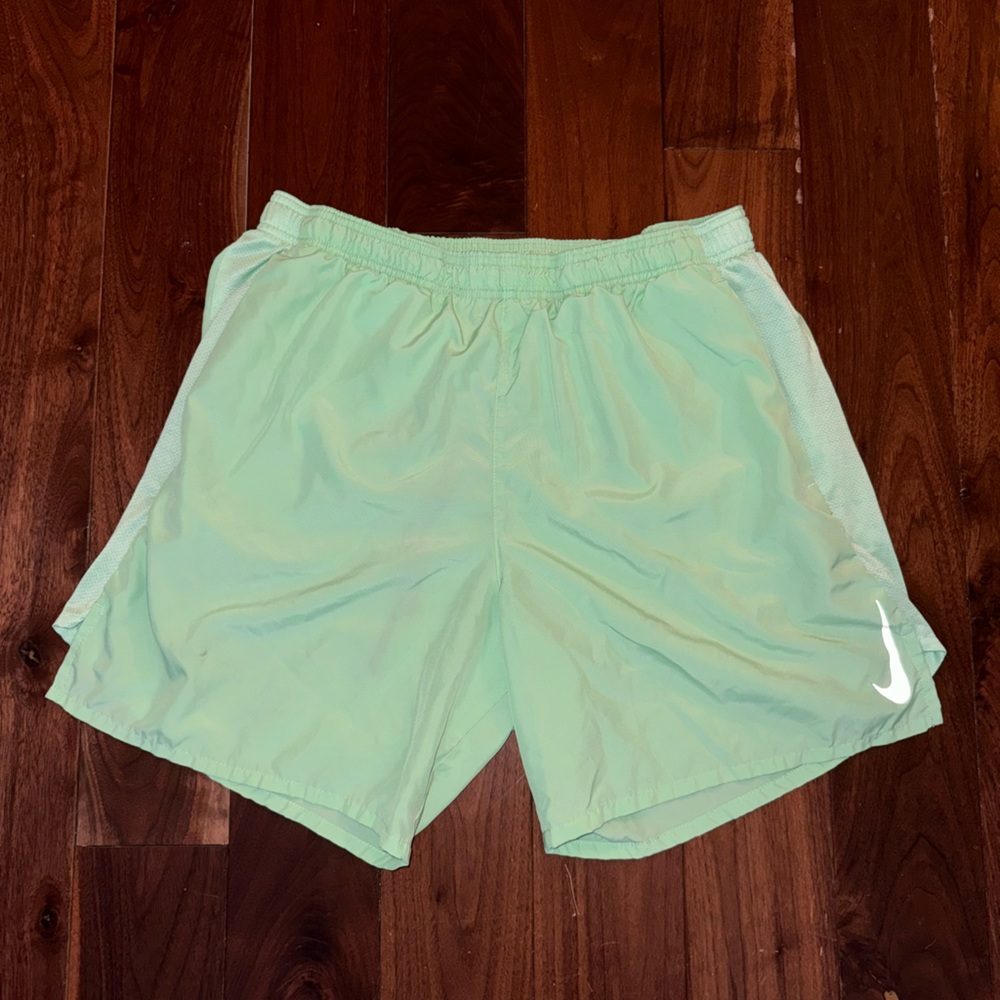 Nike Green Athletic Shorts